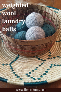 weighted wool laundry balls