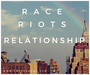 race riots relationship
