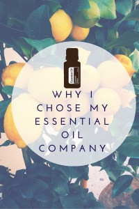 Why I Chose My Essential Oil Company
