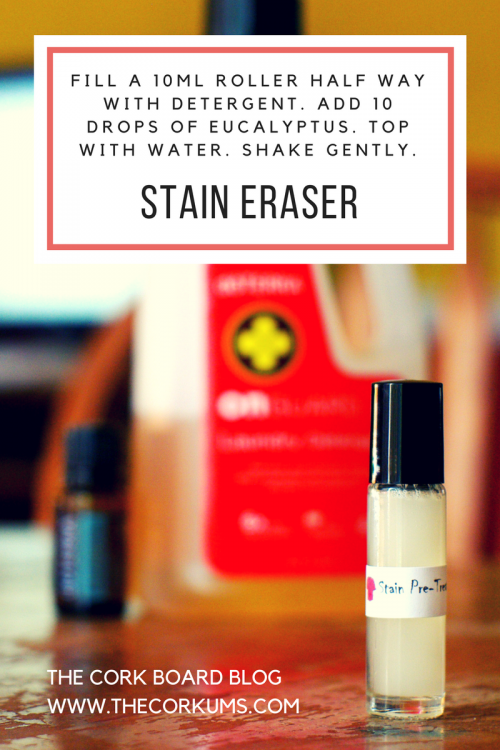 stain essential oil diy
